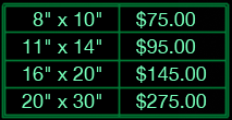 Print Pricing